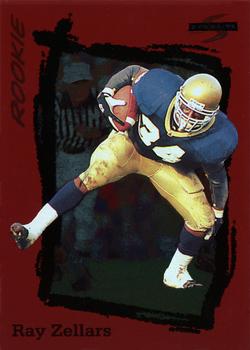 Ray Zellars New Orleans Saints 1995 Score NFL Red Siege #RS244